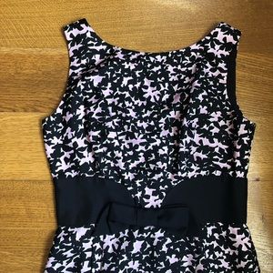 Pink and Black Bow Cocktail Dress | Milly of NY